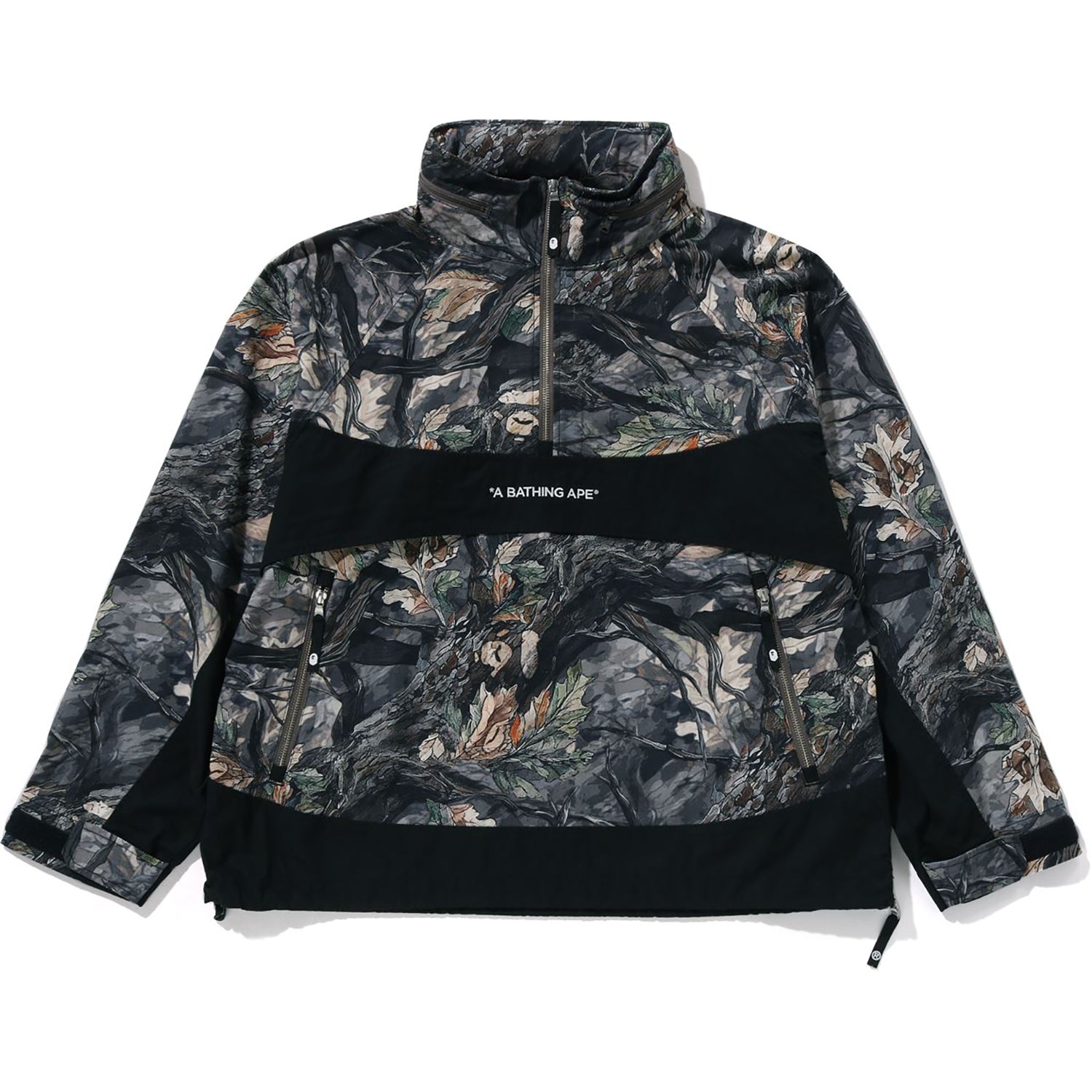 BAPE TREE EDGE CAMO ANORAK JACKET MENS