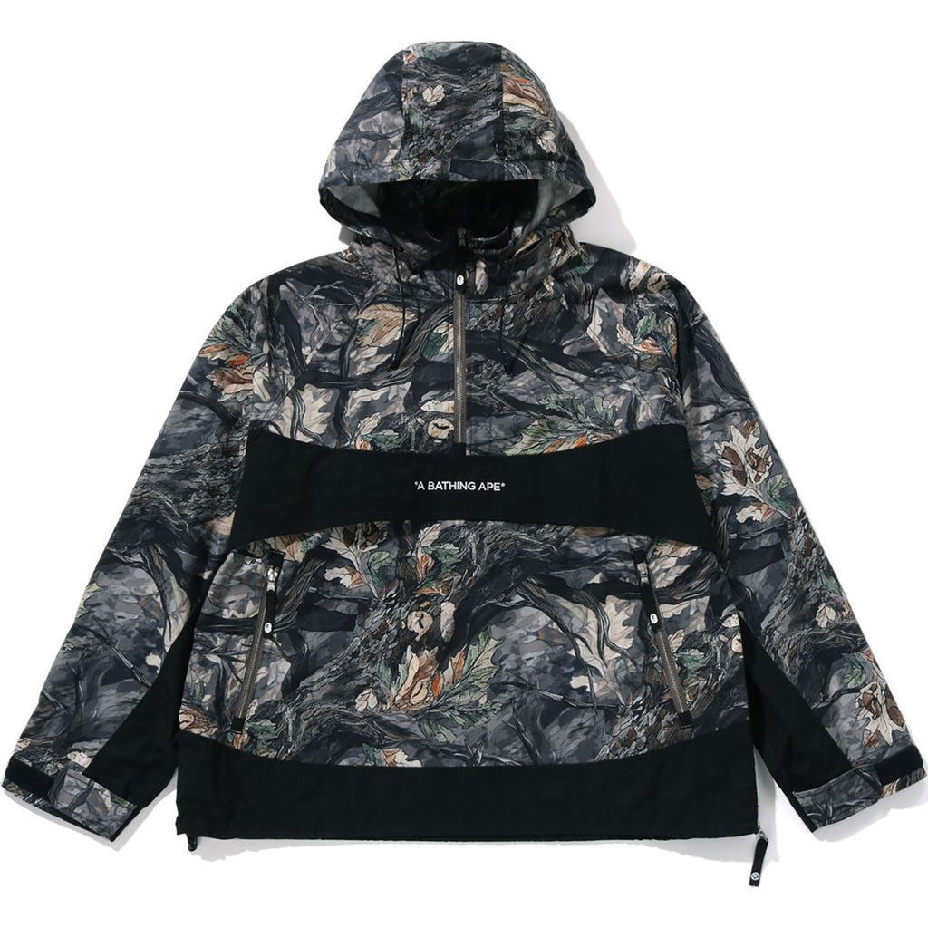 BAPE TREE EDGE CAMO ANORAK JACKET MENS