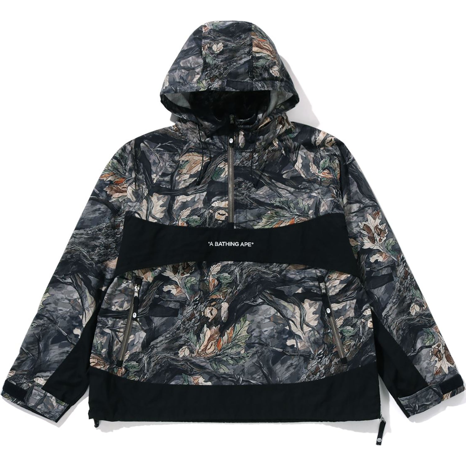 BAPE TREE EDGE CAMO ANORAK JACKET MENS