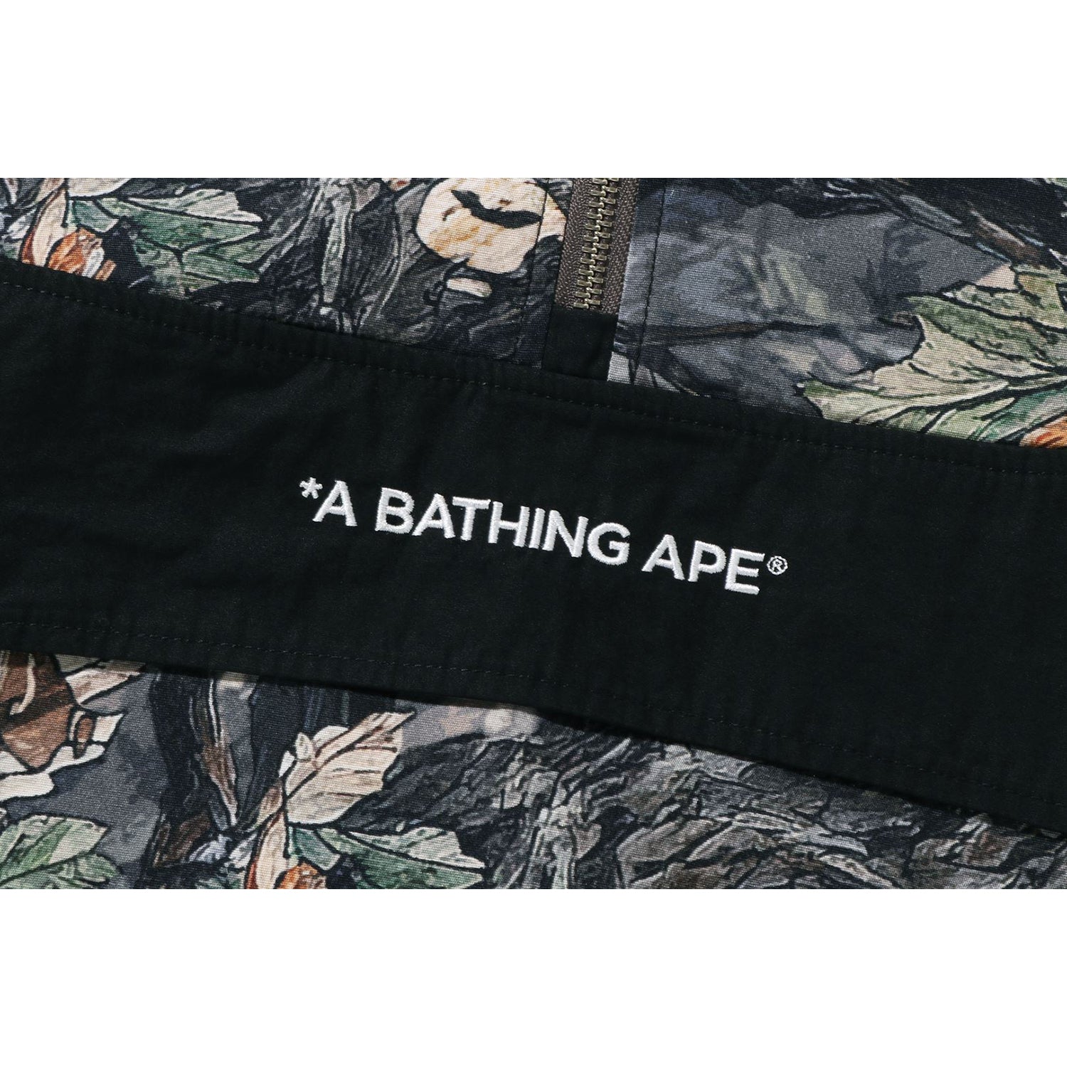 BAPE TREE EDGE CAMO ANORAK JACKET MENS
