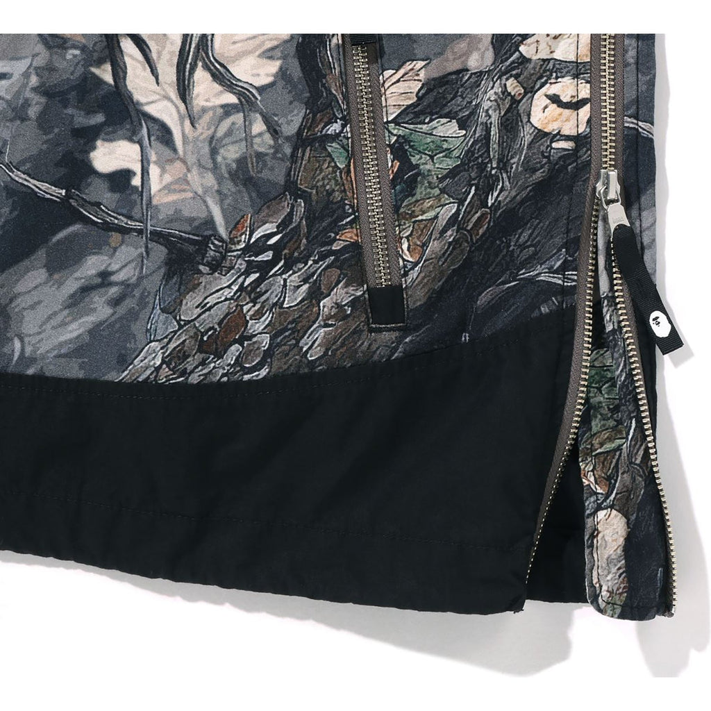 BAPE TREE EDGE CAMO ANORAK JACKET MENS