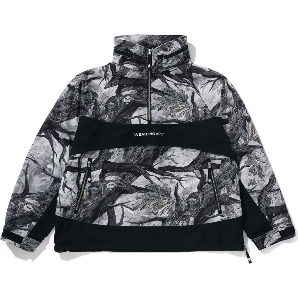 BAPE TREE EDGE CAMO ANORAK JACKET MENS
