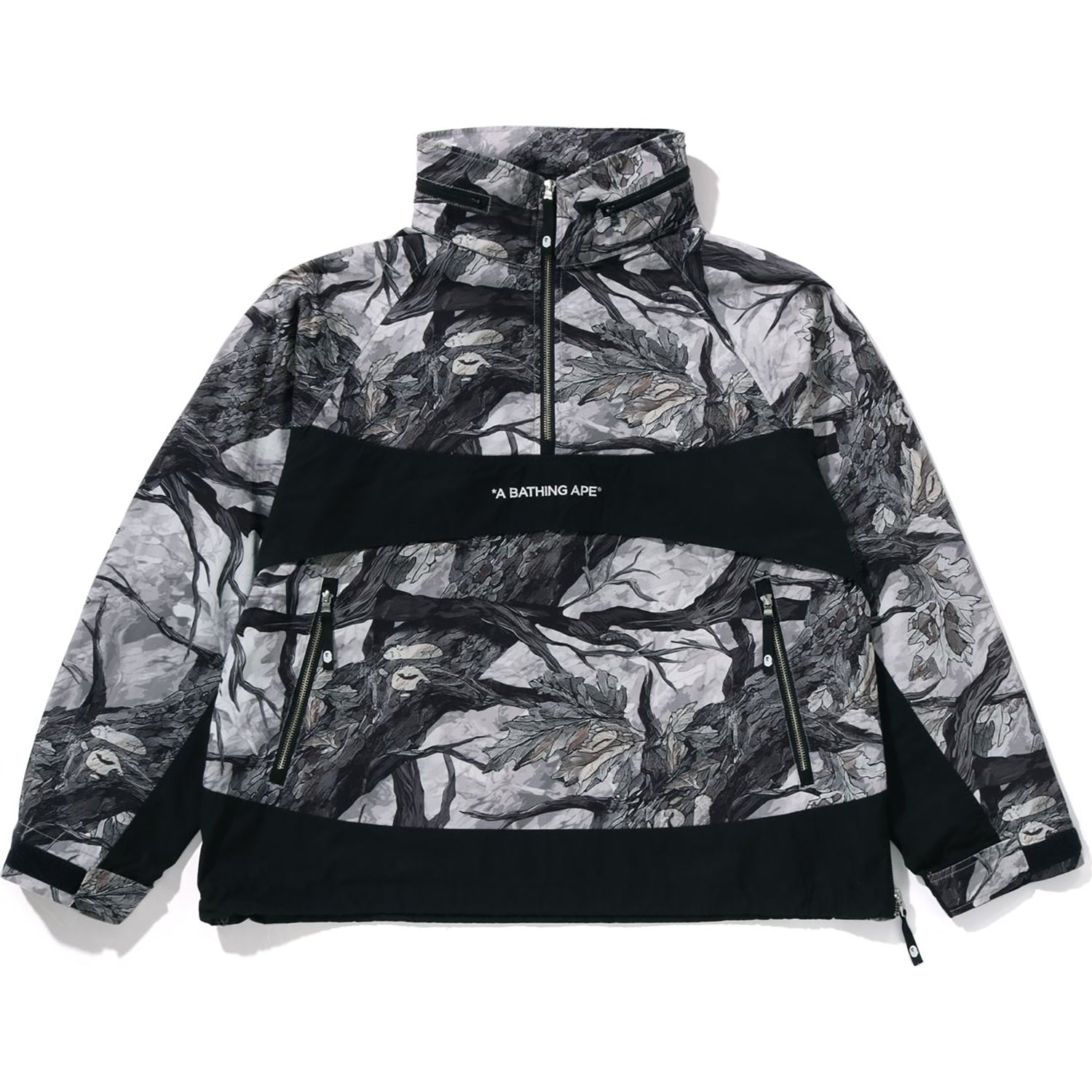 BAPE TREE EDGE CAMO ANORAK JACKET MENS