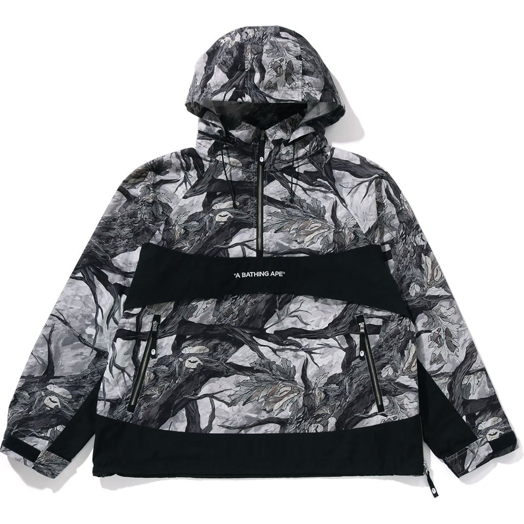 BAPE TREE EDGE CAMO ANORAK JACKET MENS