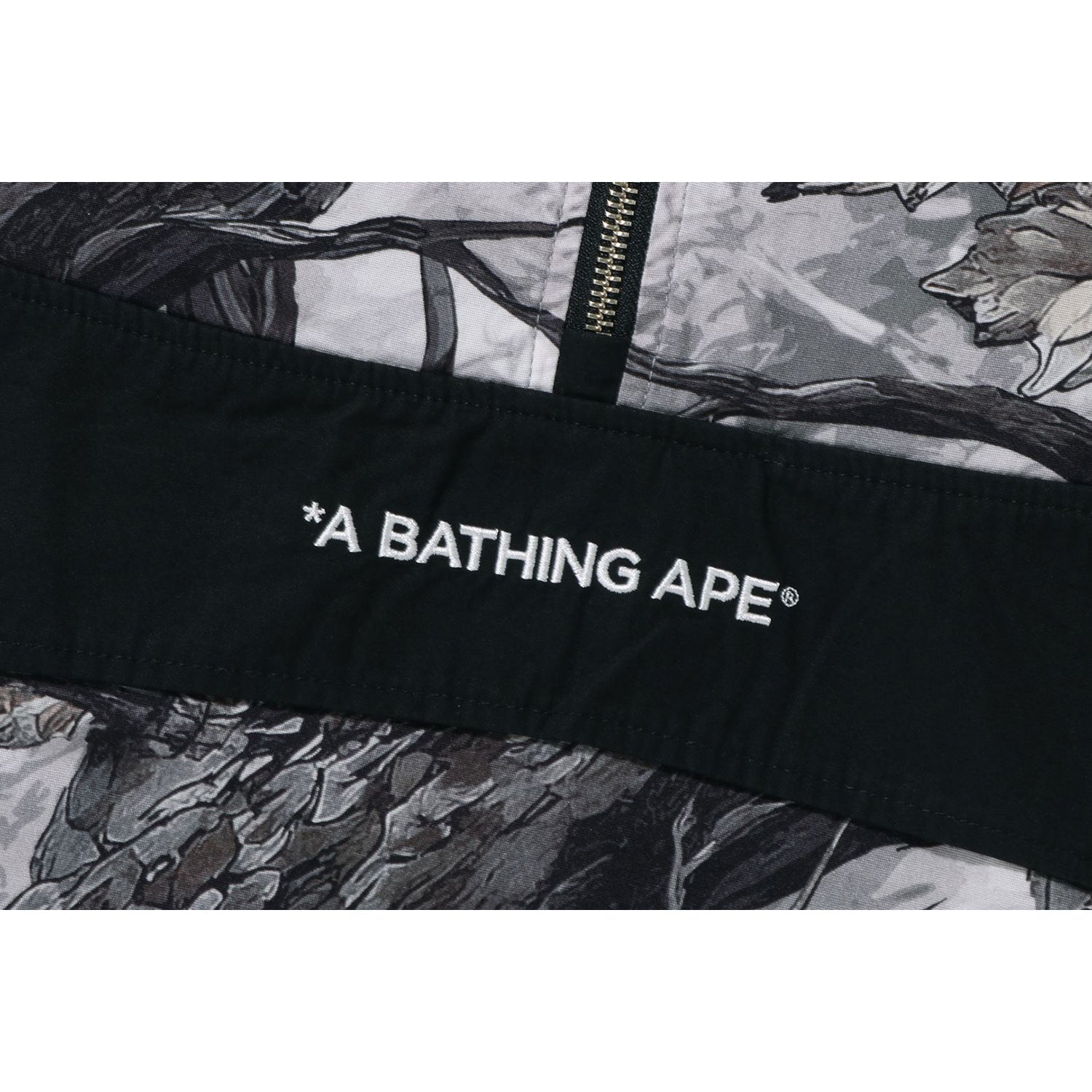 BAPE TREE EDGE CAMO ANORAK JACKET MENS