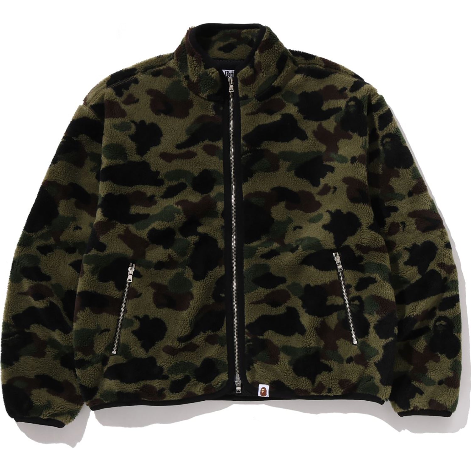 BAPE 1ST CAMO FLEECE JACKET MENS