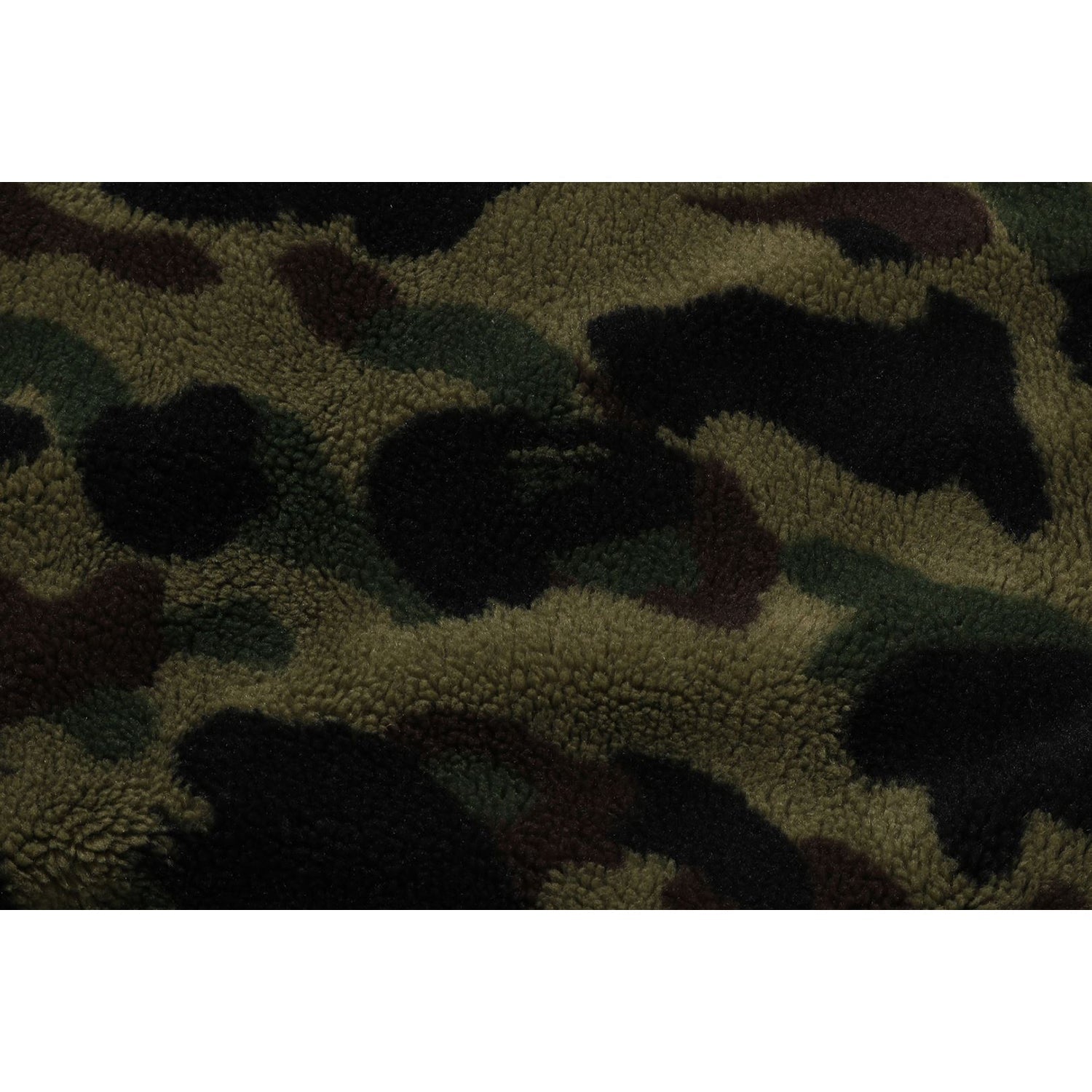 BAPE 1ST CAMO FLEECE JACKET MENS