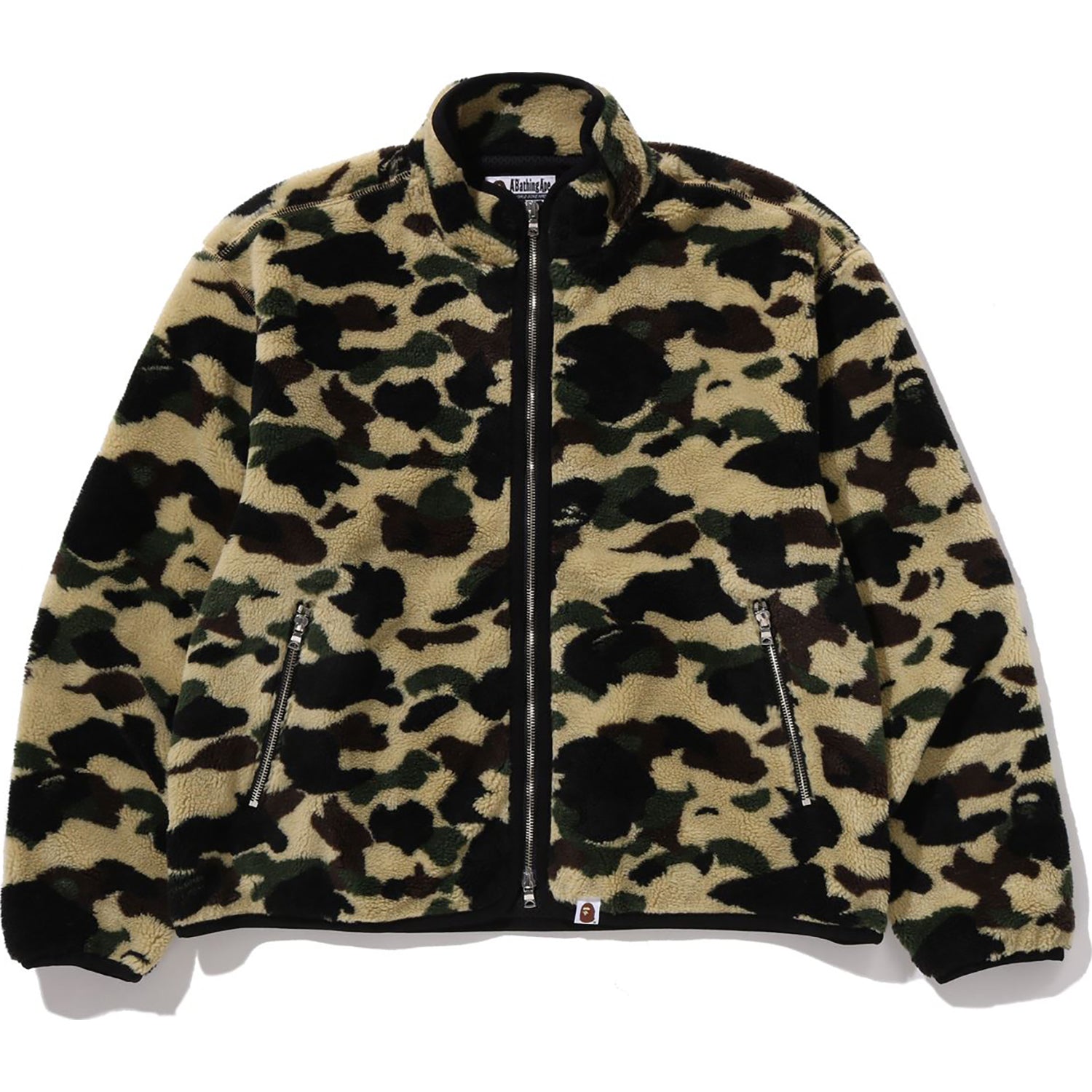 BAPE 1ST CAMO FLEECE JACKET MENS