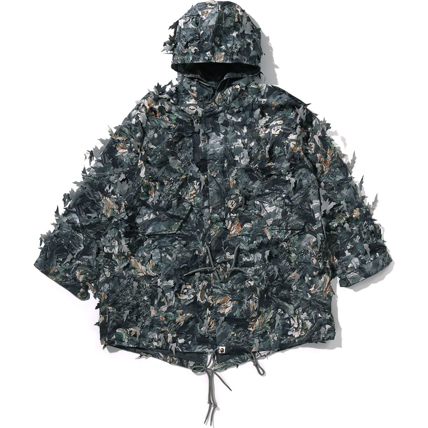 BAPE TREE EDGE CAMO LASER CUT M-51 JACKET MENS