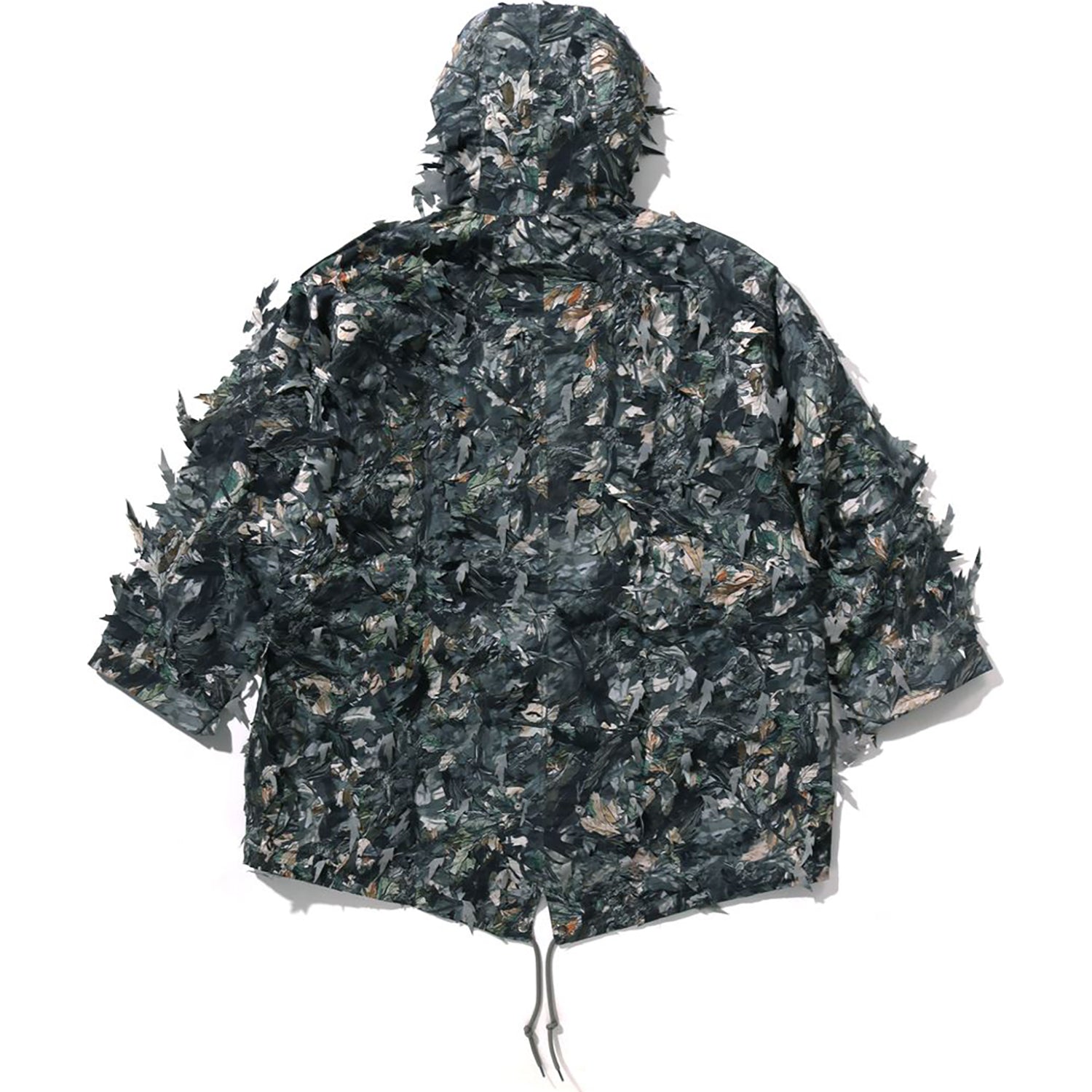 BAPE TREE EDGE CAMO LASER CUT M-51 JACKET MENS