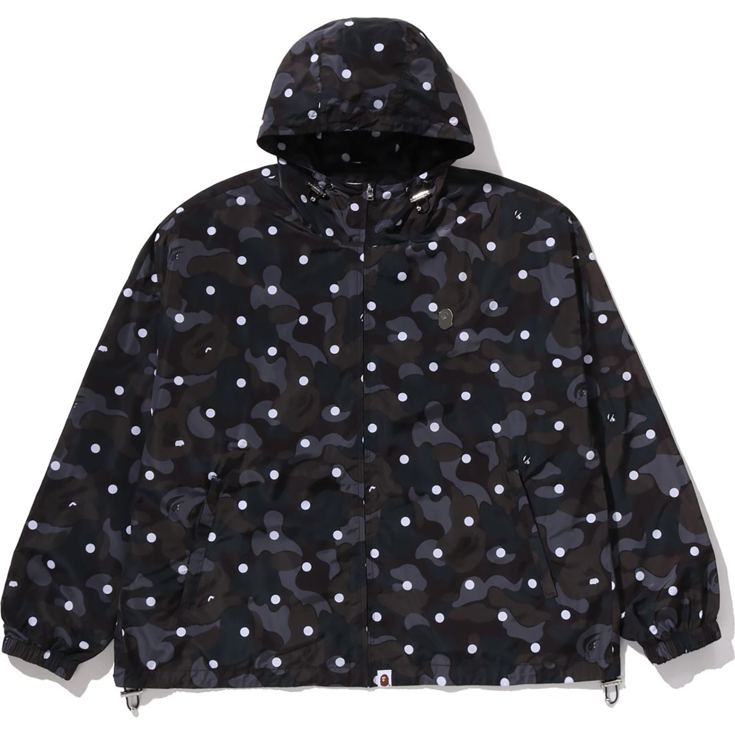 BAPE ABC DOT HOODED JACKET MENS