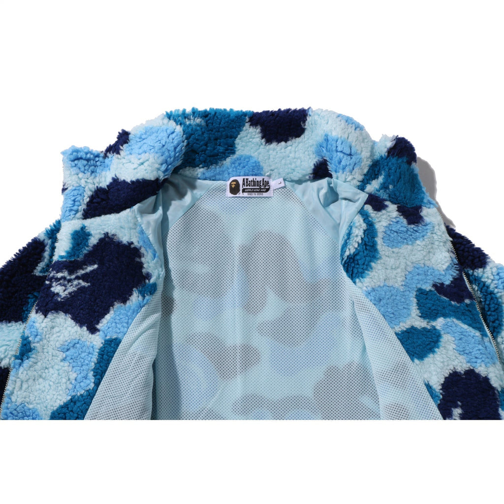 BAPE ABC CAMO METAL ONE POINT BOA JACKET MENS