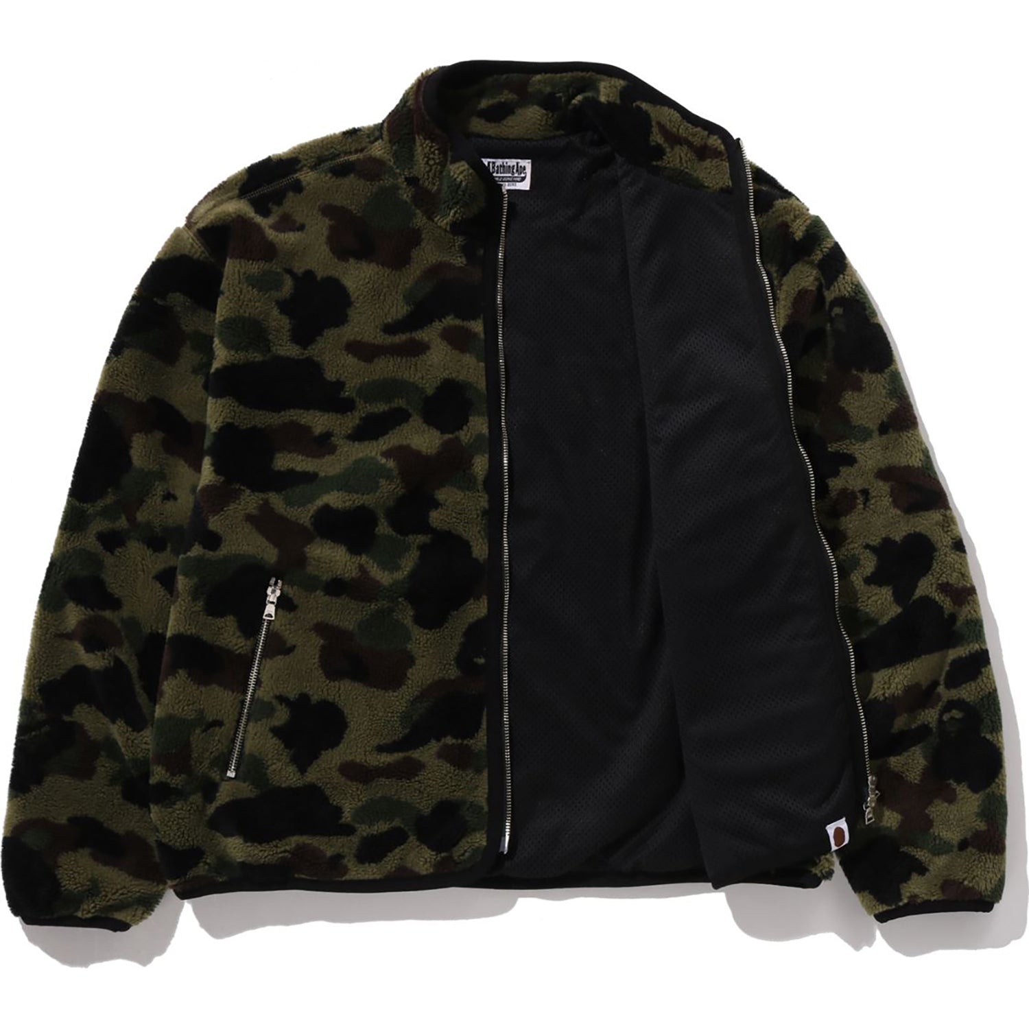 BAPE 1ST CAMO FLEECE JACKET LADIES