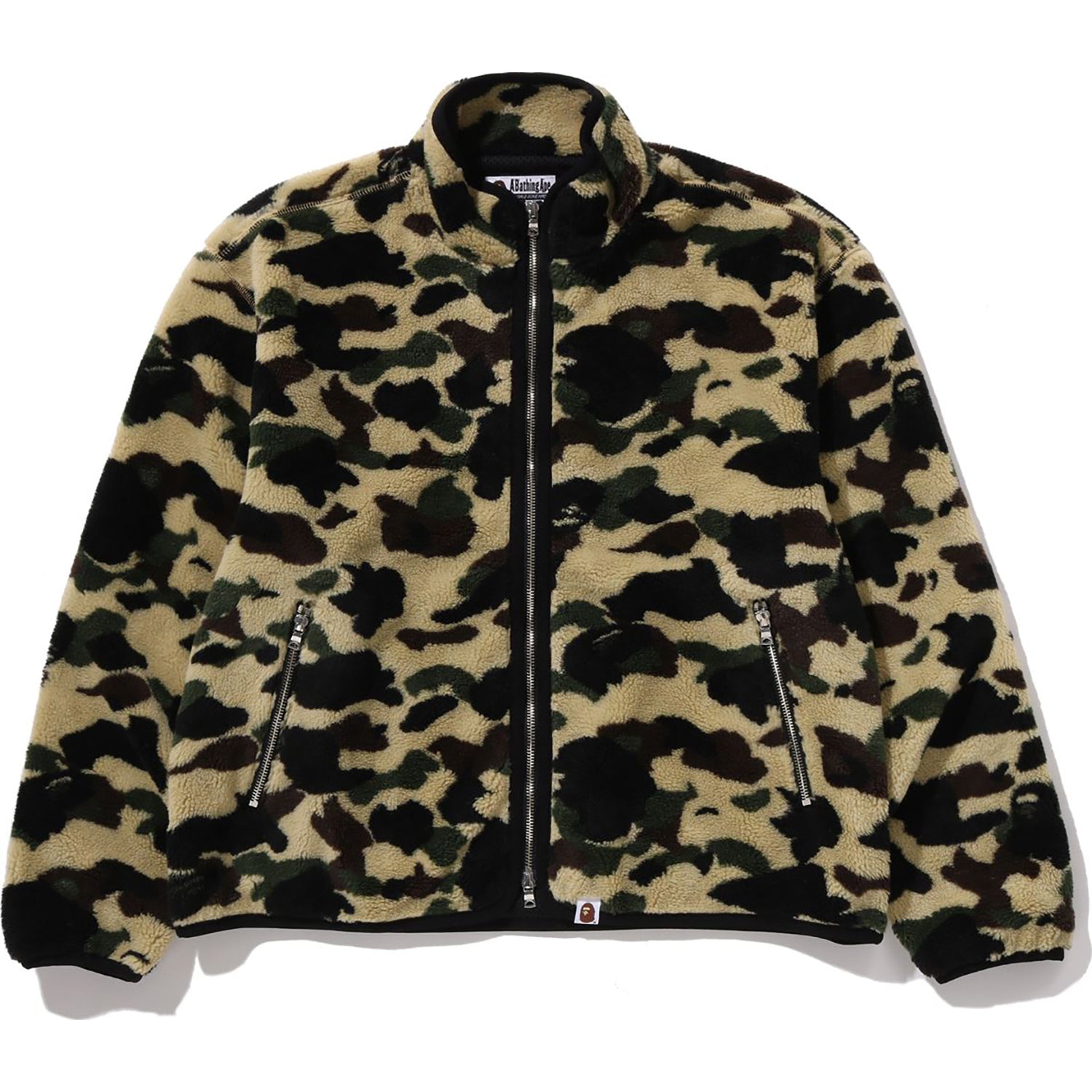 BAPE 1ST CAMO FLEECE JACKET LADIES