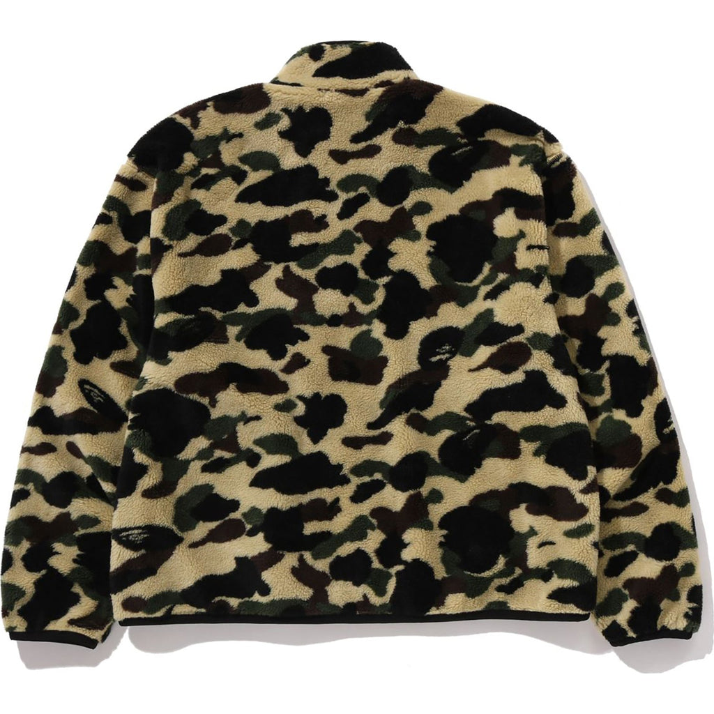 BAPE 1ST CAMO FLEECE JACKET LADIES