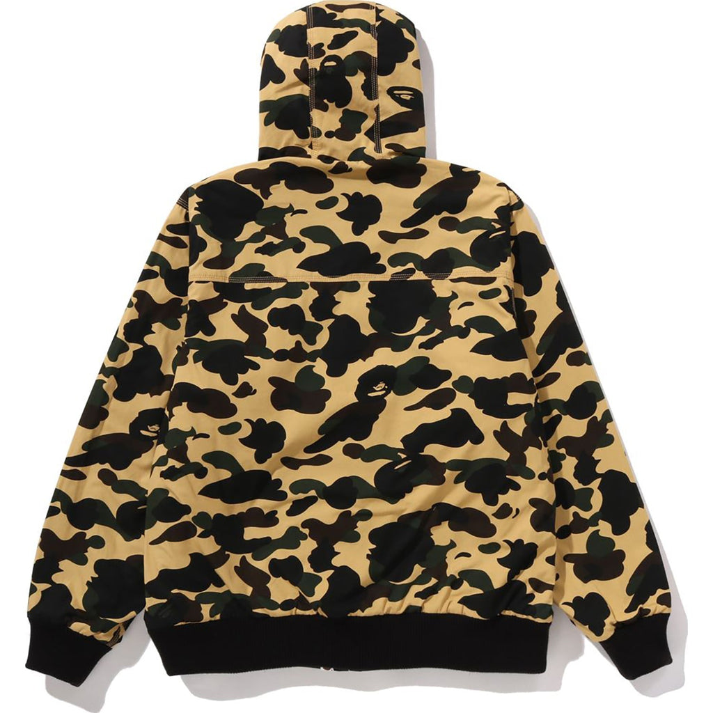 BAPE 1ST CAMO REVERSIBLE ZIP HOODIE JACKET MENS