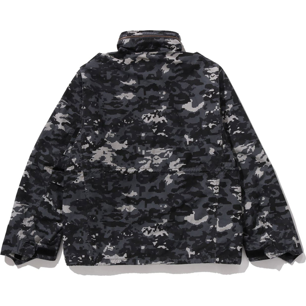 BAPE MULTI PIXEL CAMO M-65 JACKET MENS