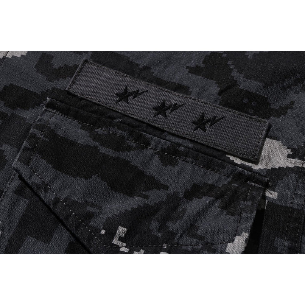 BAPE MULTI PIXEL CAMO M-65 JACKET MENS