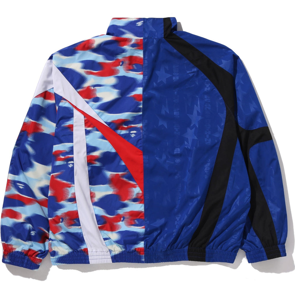 BAPE SPLIT STAND COLLAR TRACK JACKET MENS