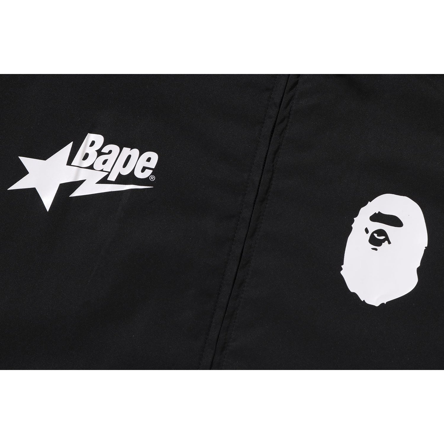 BAPE 1ST CAMO STAND COLLAR TRACK JACKET MENS