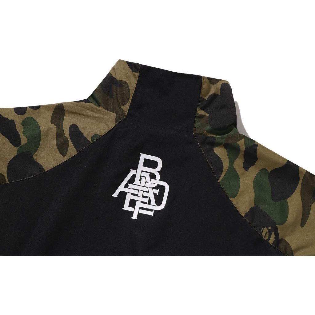 BAPE 1ST CAMO STAND COLLAR TRACK JACKET MENS