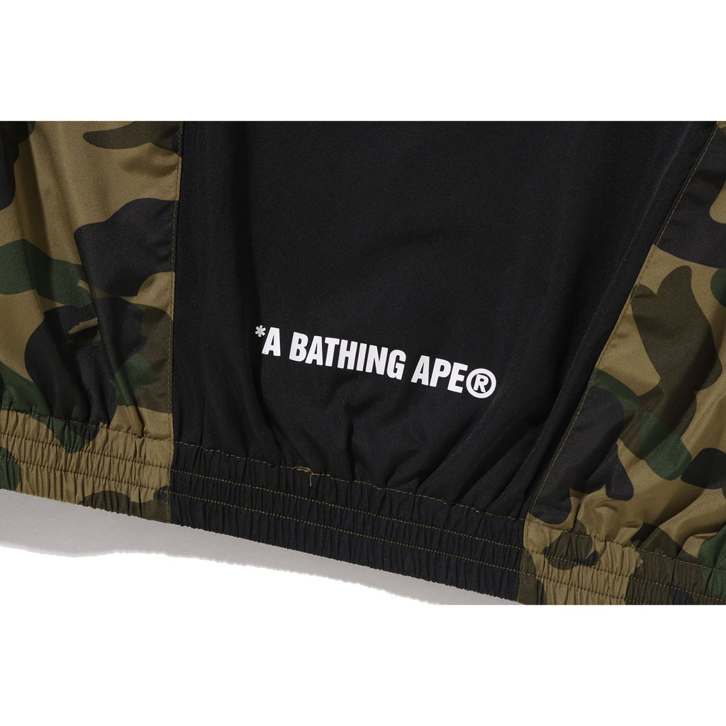 BAPE 1ST CAMO STAND COLLAR TRACK JACKET MENS