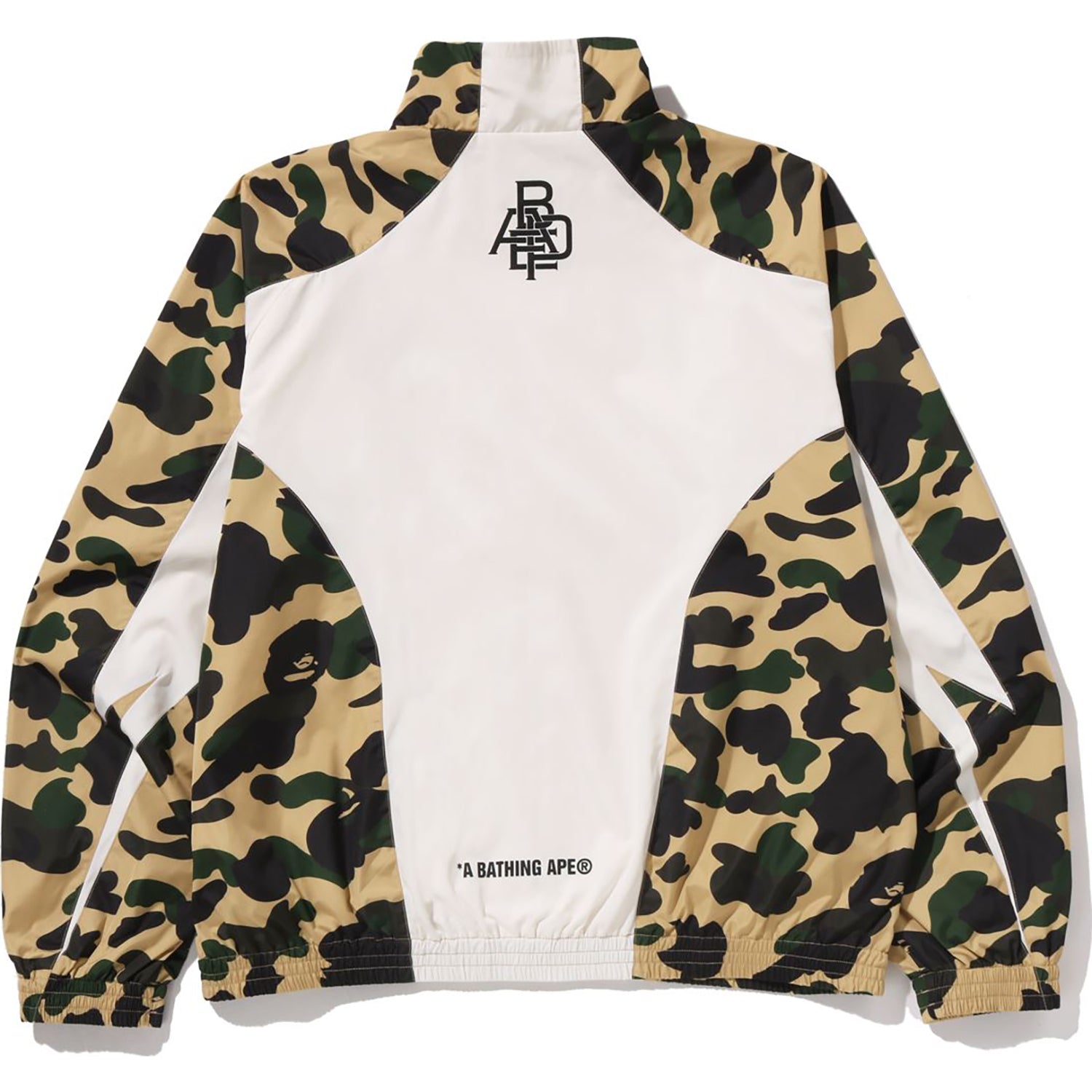 BAPE 1ST CAMO STAND COLLAR TRACK JACKET MENS