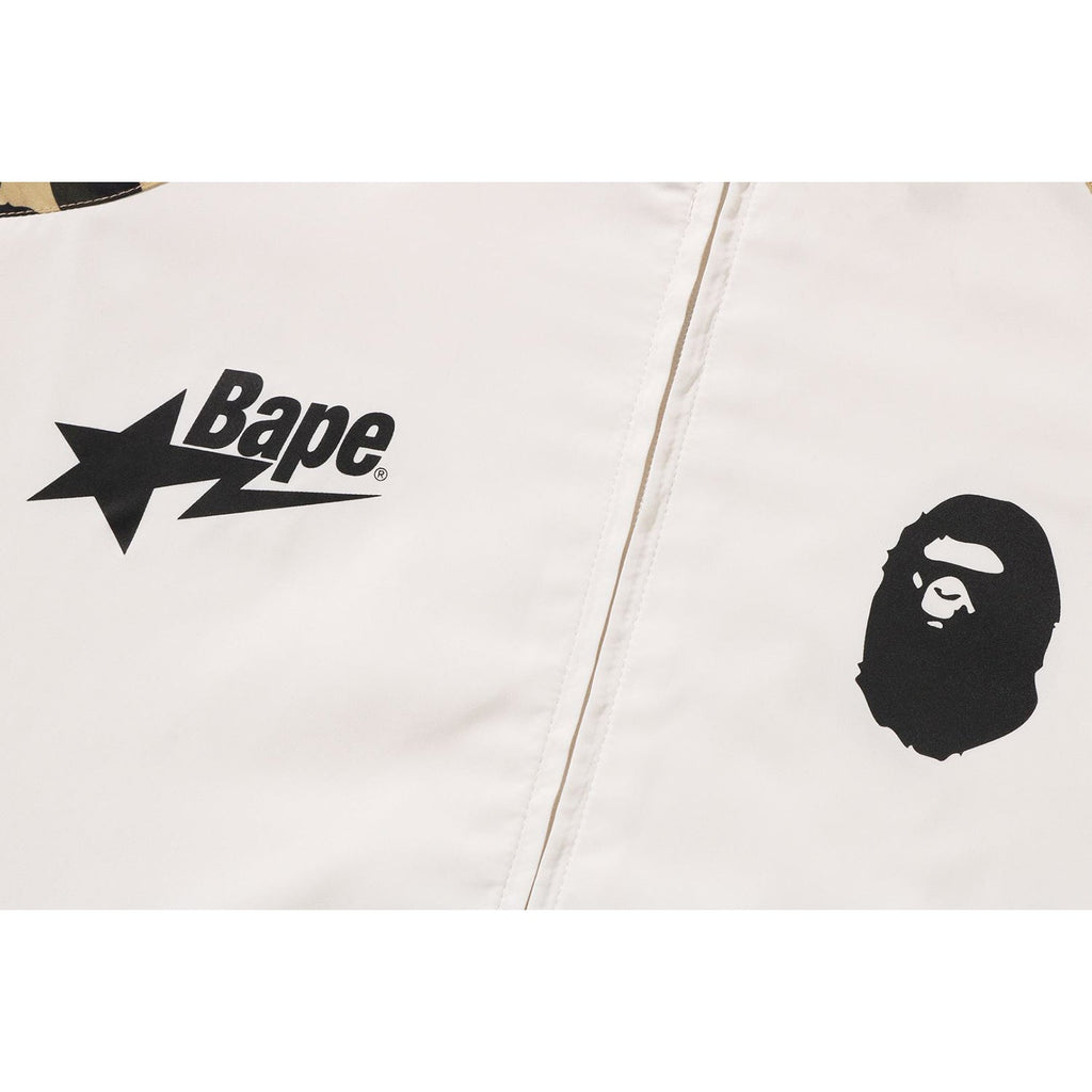 BAPE 1ST CAMO STAND COLLAR TRACK JACKET MENS