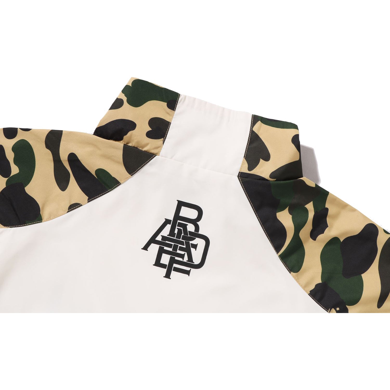 BAPE 1ST CAMO STAND COLLAR TRACK JACKET MENS