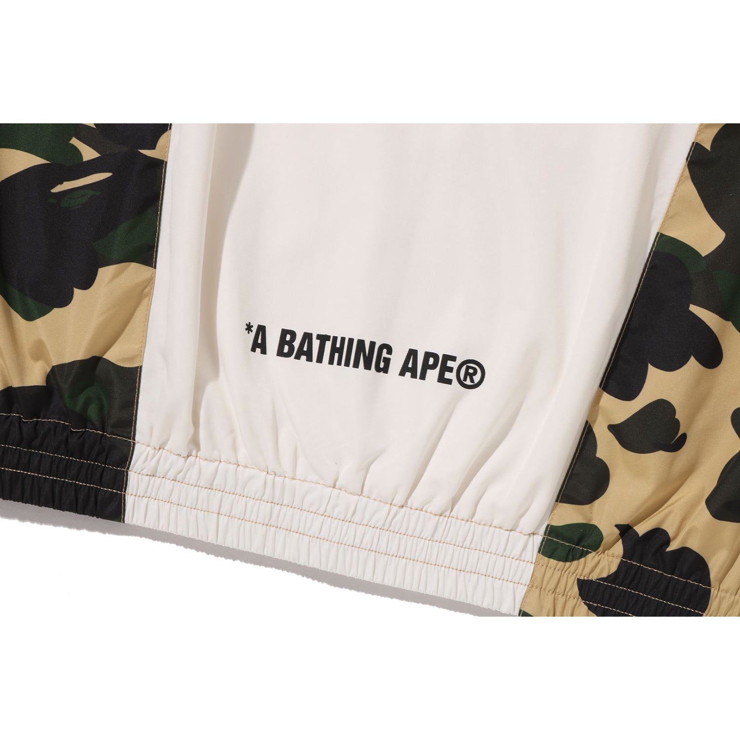 BAPE 1ST CAMO STAND COLLAR TRACK JACKET MENS