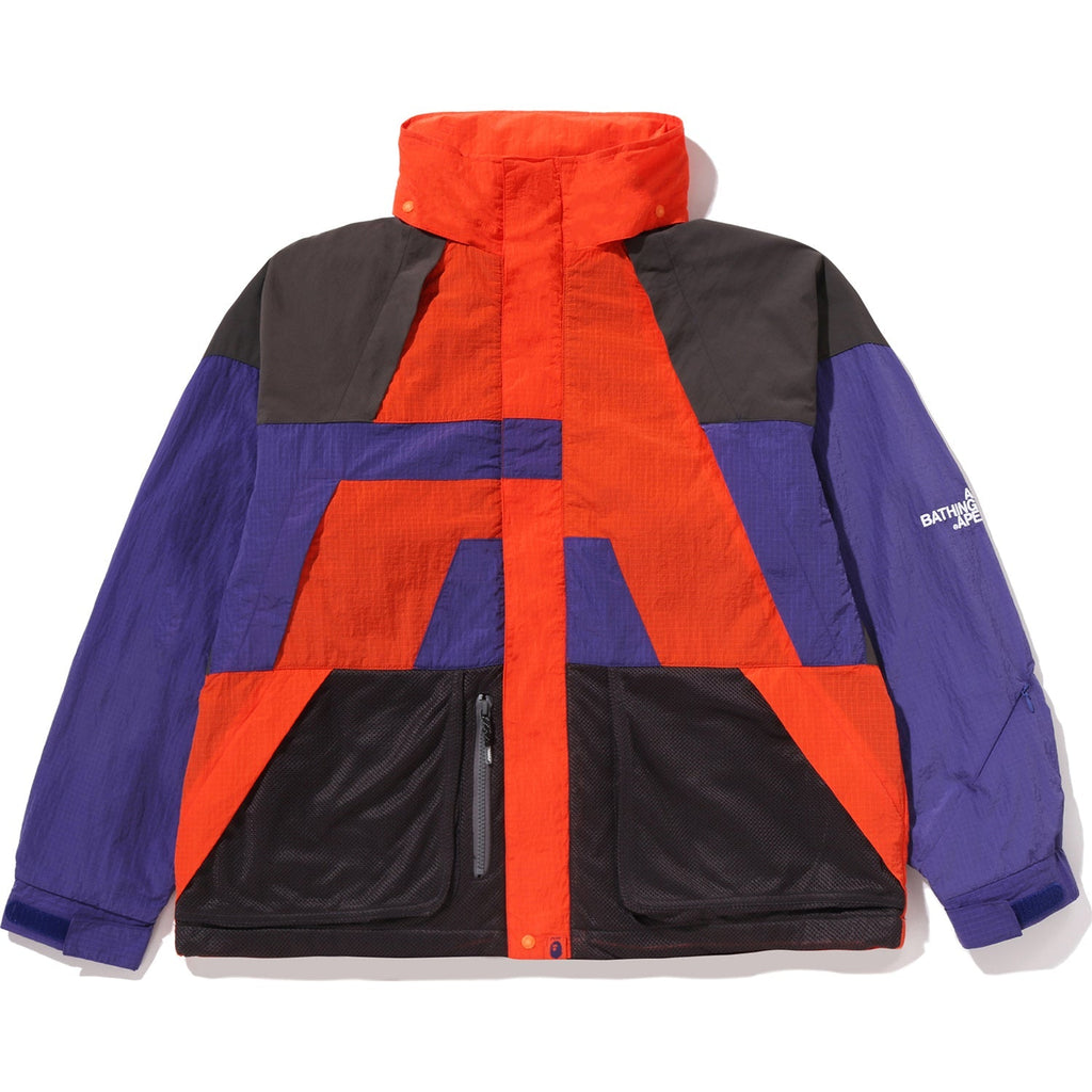 BAPE BY KAZUKI KURAISHI SNOWBOARD NYLON 3- LAYER JACKET MENS