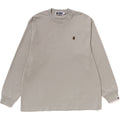 BAPE APE HEAD ONE POINT L/S TEE MENS