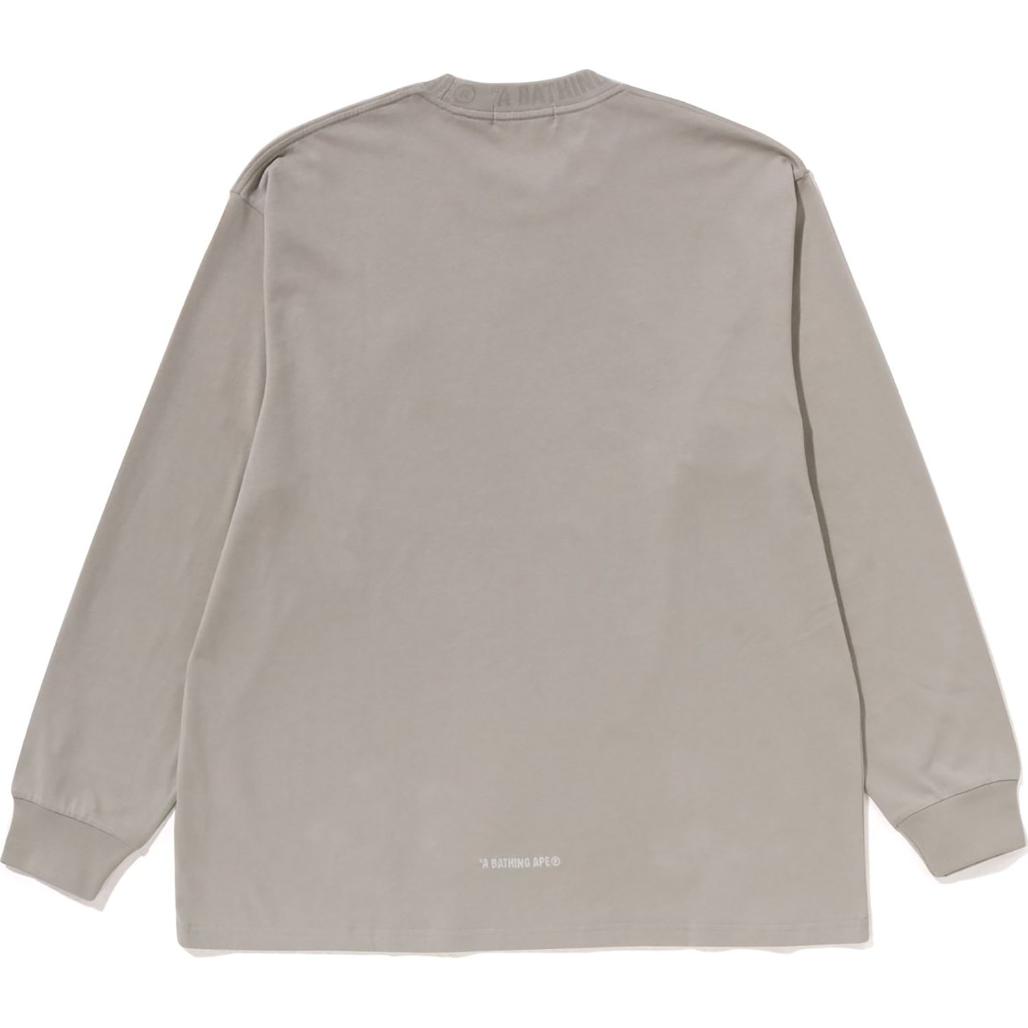 BAPE APE HEAD ONE POINT L/S TEE MENS