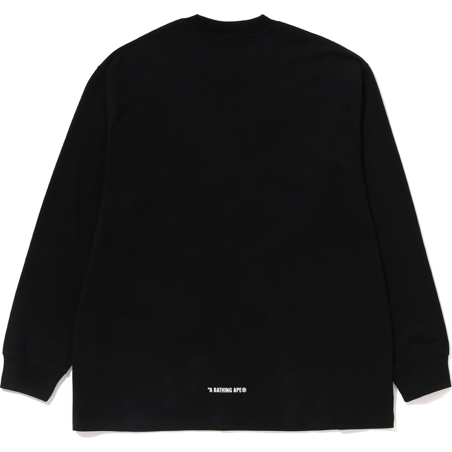BAPE APE HEAD ONE POINT L/S TEE MENS