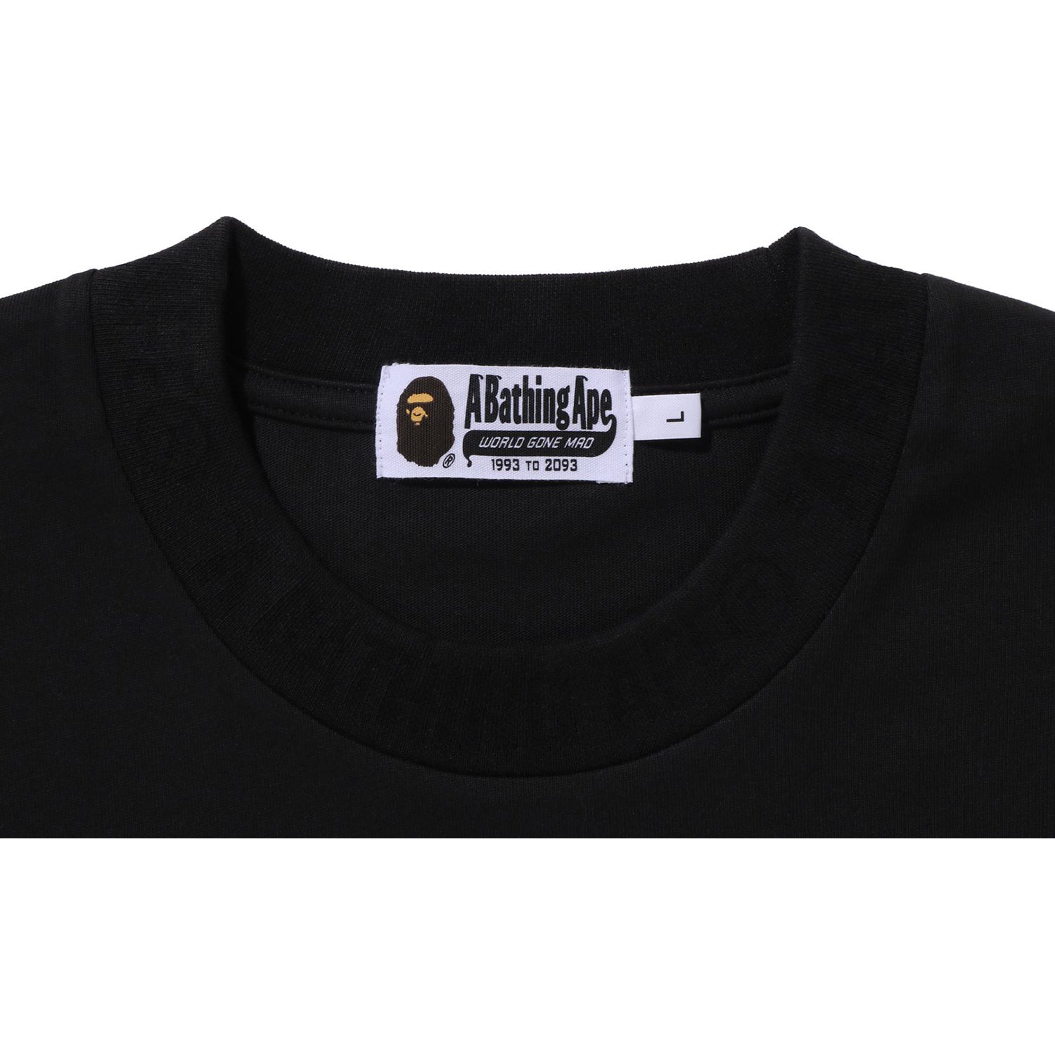BAPE APE HEAD ONE POINT L/S TEE MENS