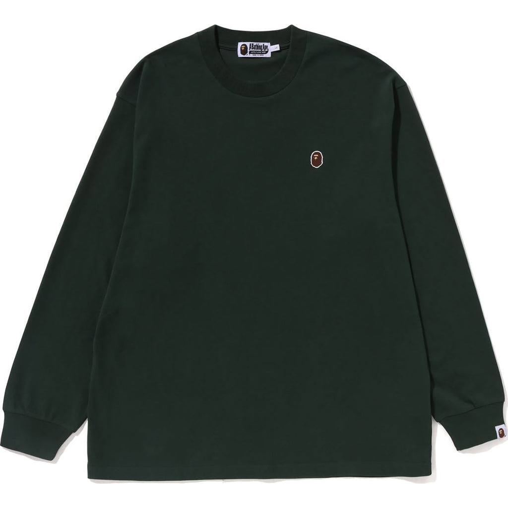 BAPE APE HEAD ONE POINT L/S TEE MENS