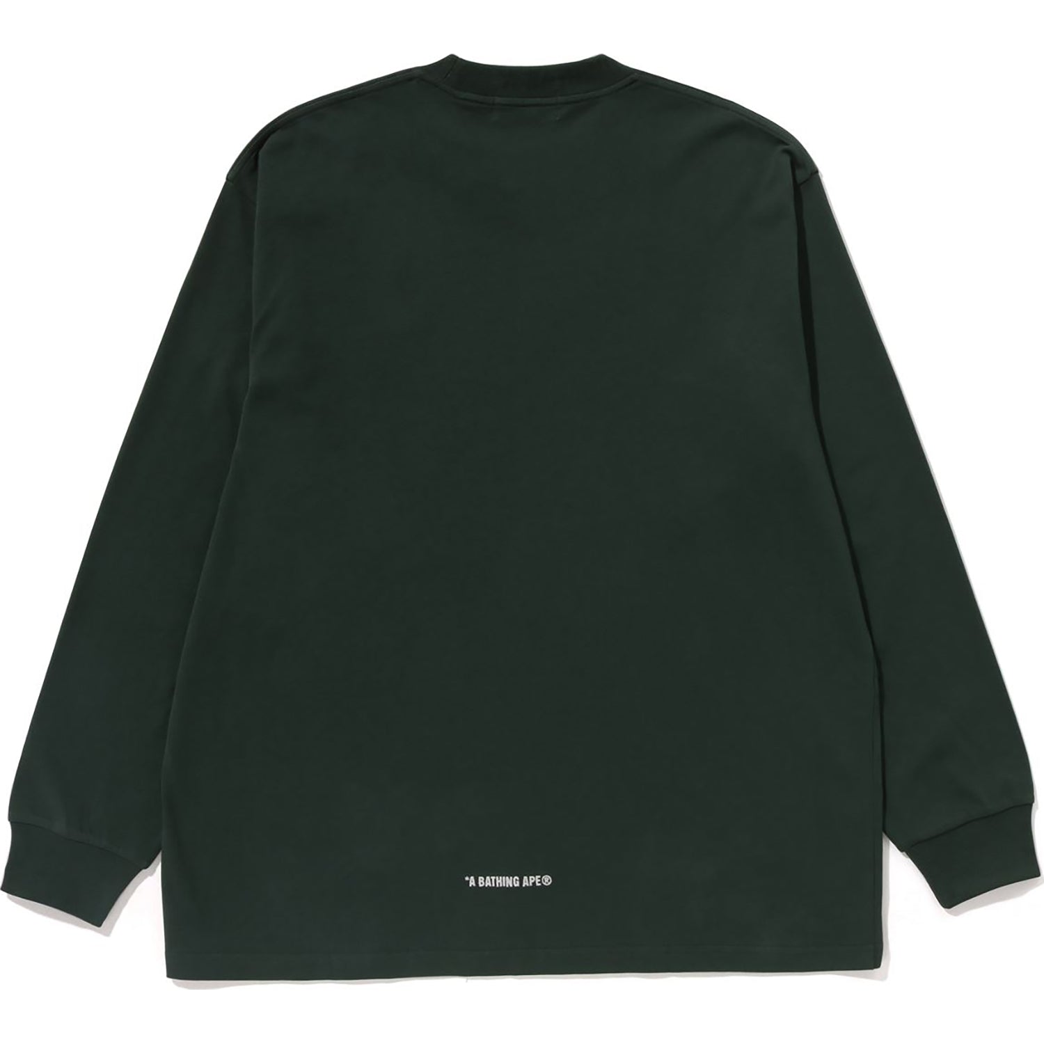 BAPE APE HEAD ONE POINT L/S TEE MENS
