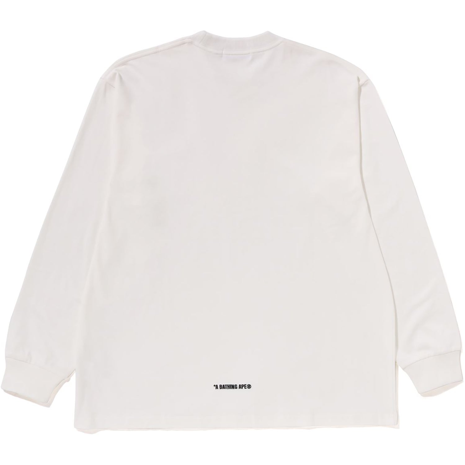 BAPE APE HEAD ONE POINT L/S TEE MENS