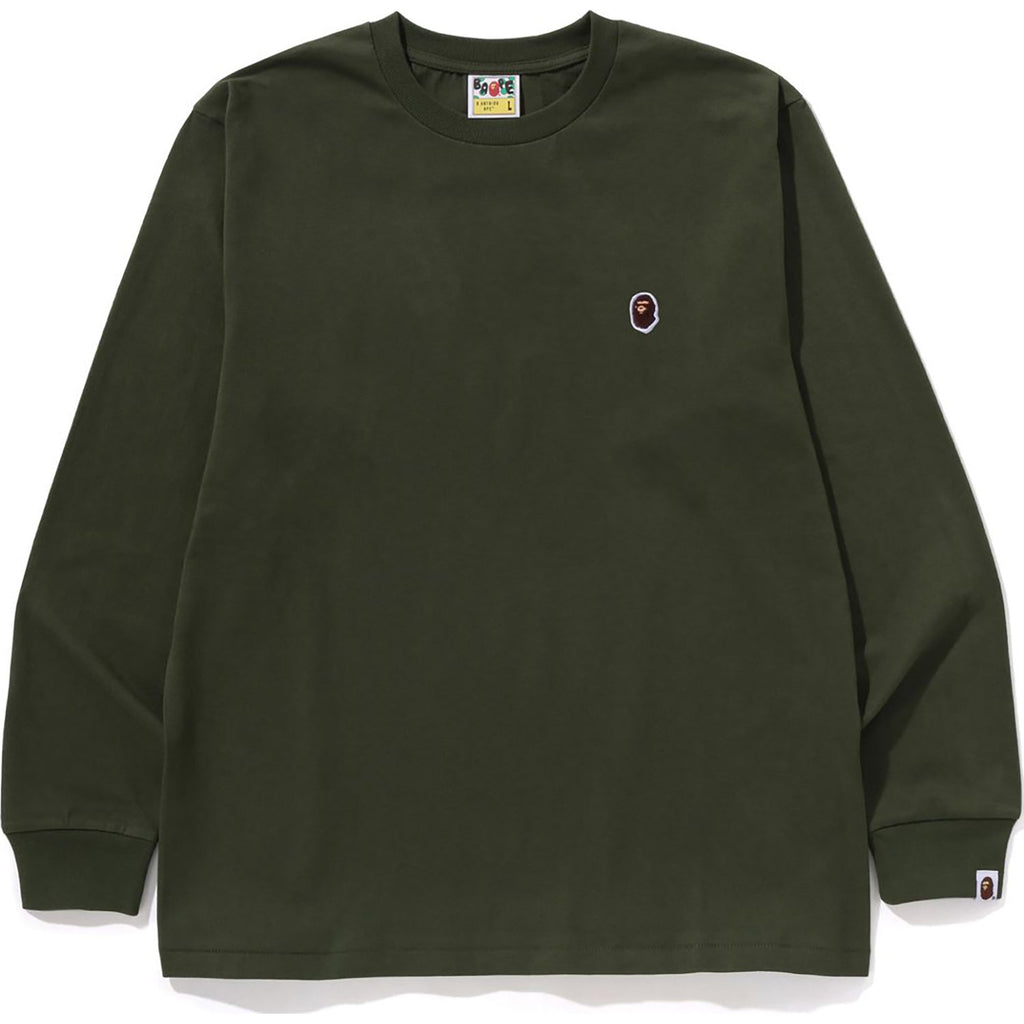 BAPE ONE POINT LS TEE MENS