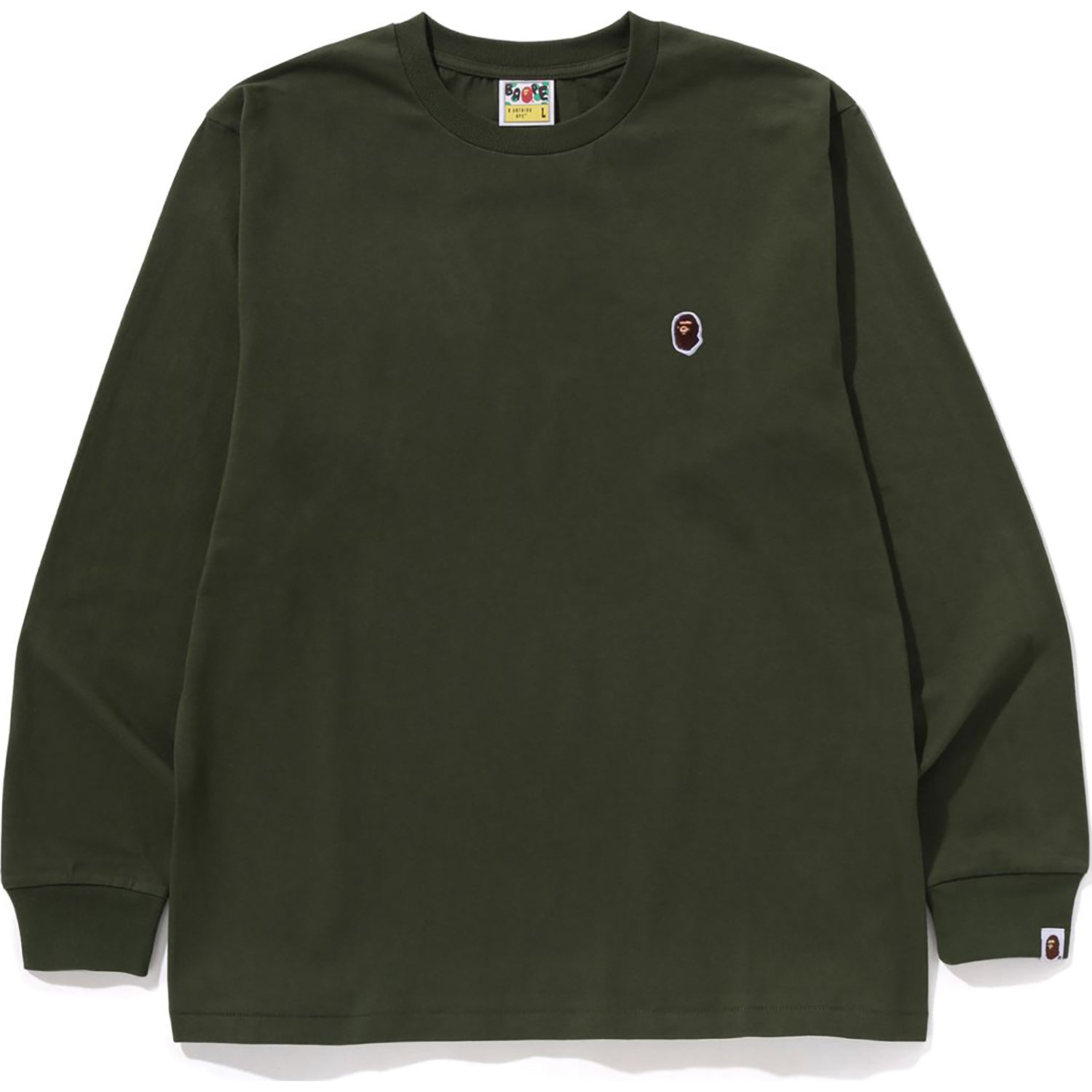 BAPE ONE POINT LS TEE MENS