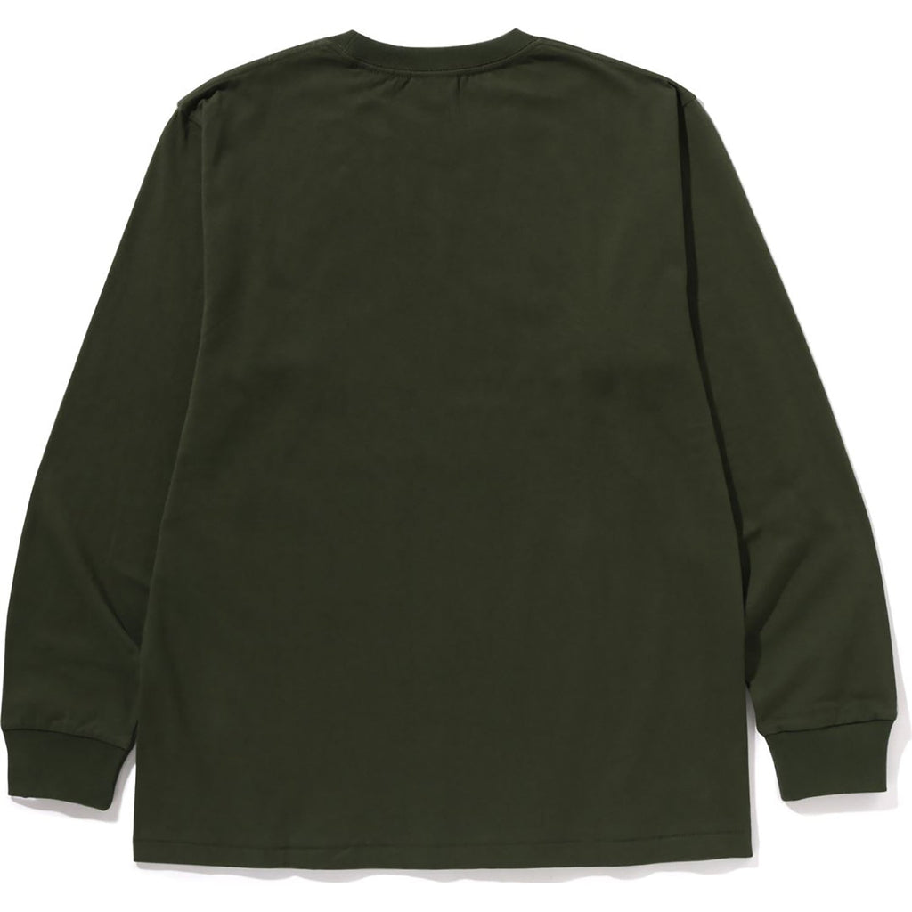 BAPE ONE POINT LS TEE MENS