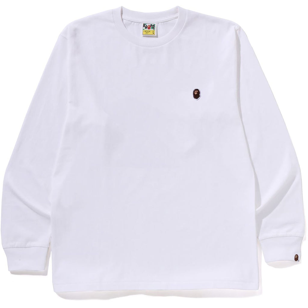 BAPE ONE POINT LS TEE MENS