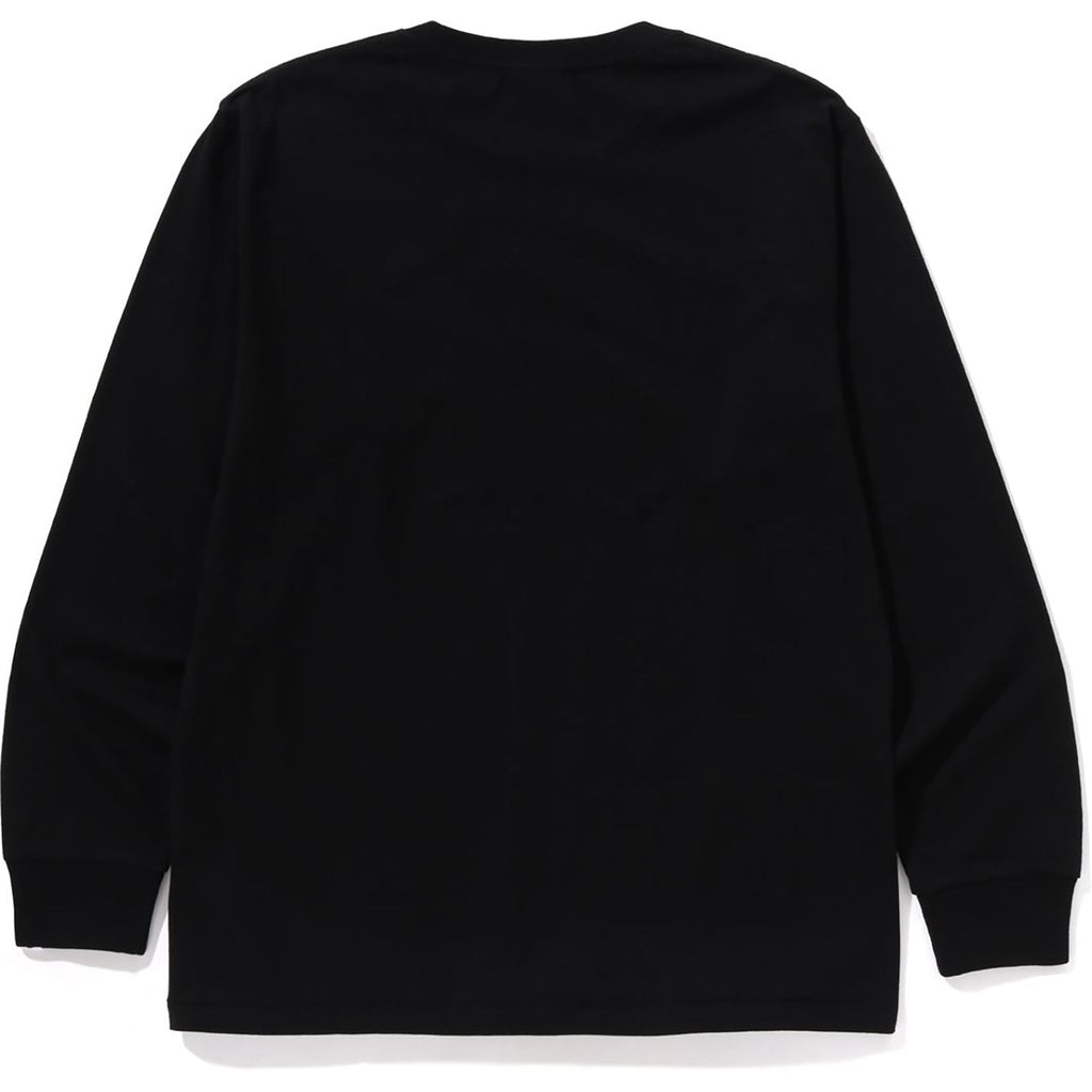 BAPE KABUKI HEAD LS TEE MENS