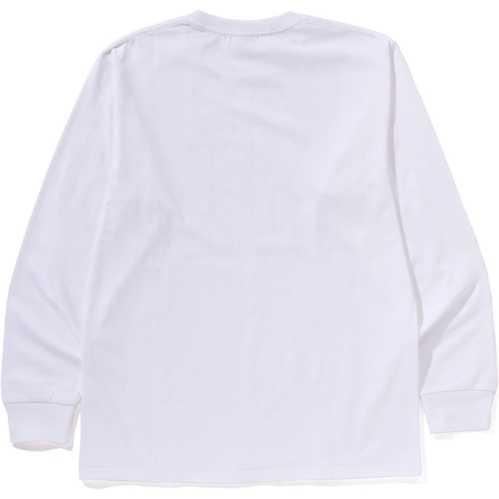 BAPE KABUKI HEAD LS TEE MENS
