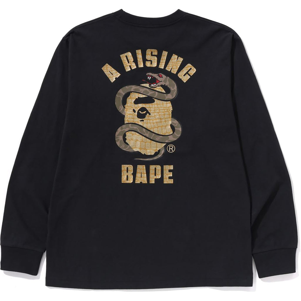 BAPE YEAR OF SNAKE LS TEE MENS