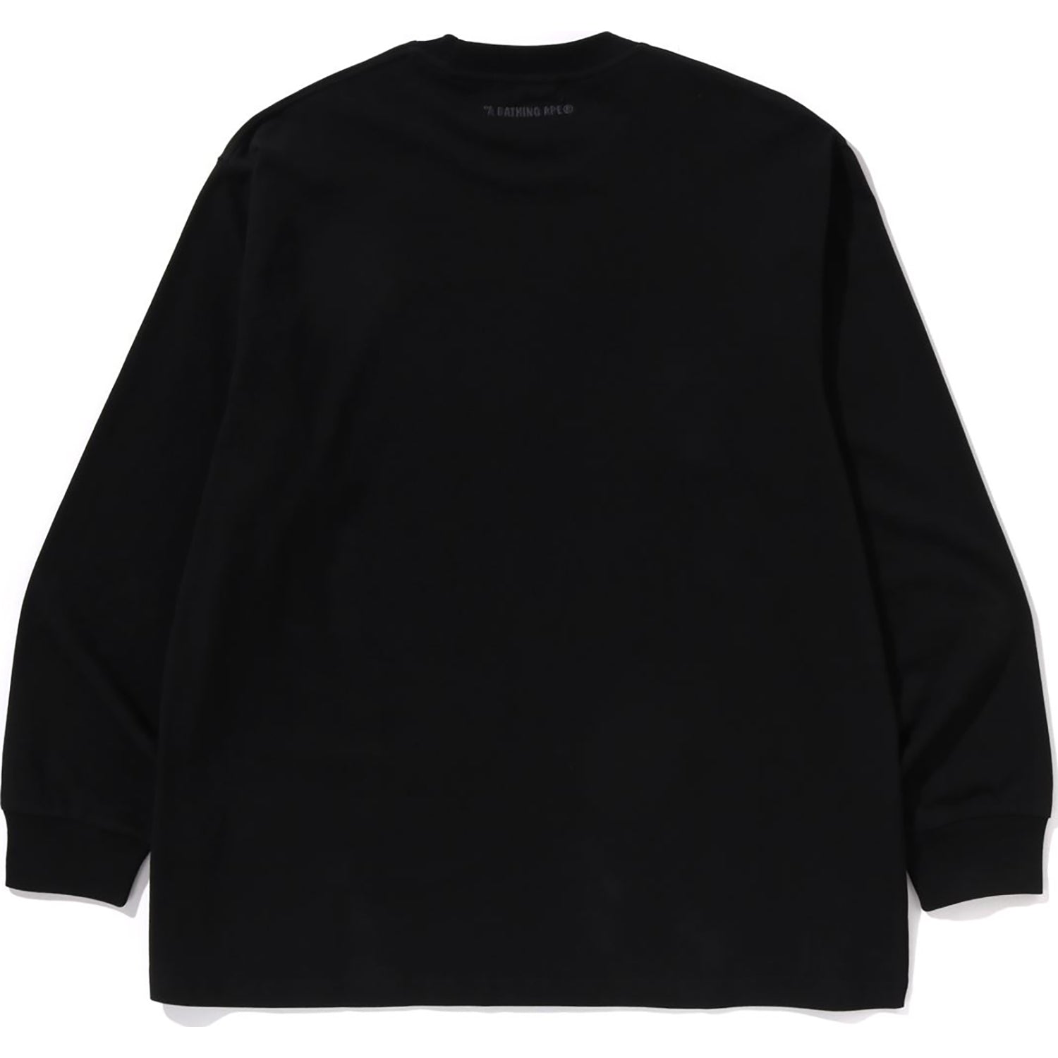 BAPE ONE POINT RELAXED FIT LS TEE MENS