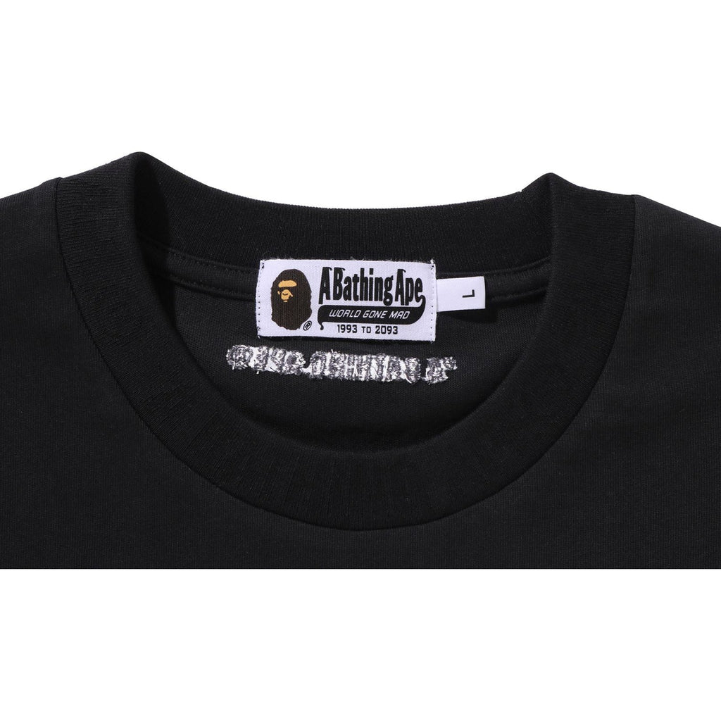 BAPE ONE POINT RELAXED FIT LS TEE MENS