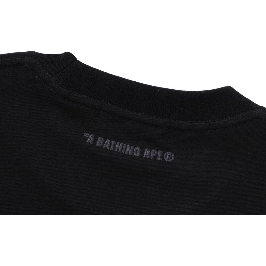 BAPE ONE POINT RELAXED FIT LS TEE MENS