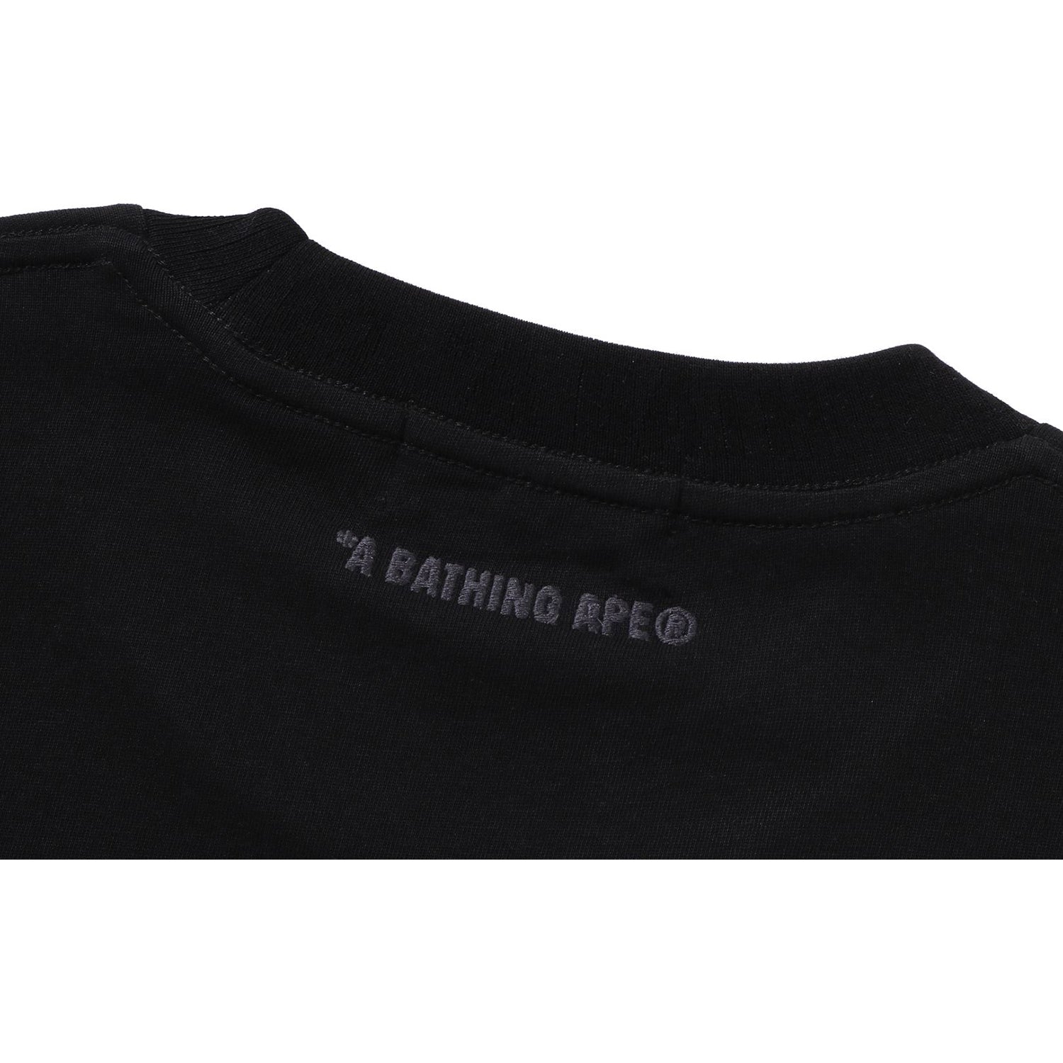 BAPE ONE POINT RELAXED FIT LS TEE MENS