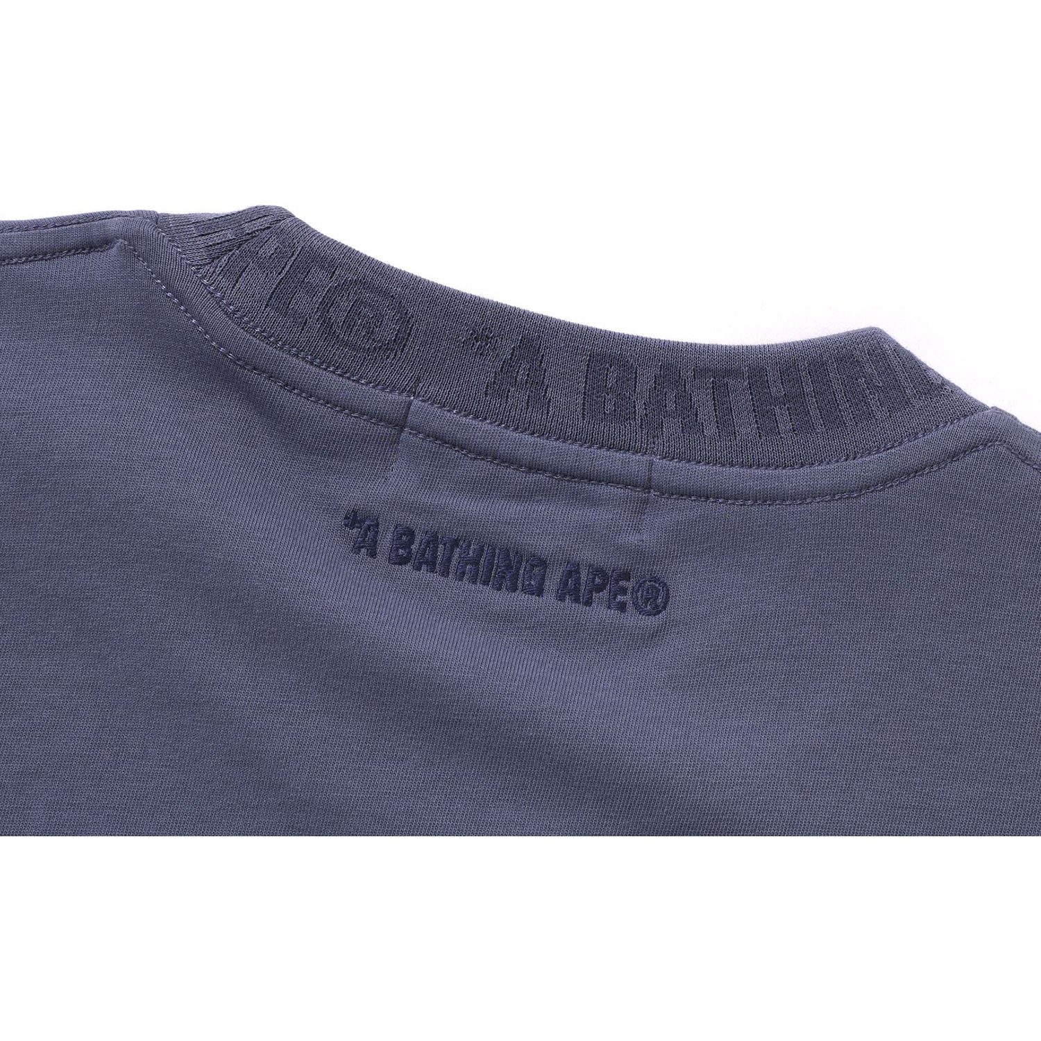 BAPE ONE POINT RELAXED FIT LS TEE MENS